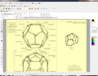 A screenshot of the program PDF 2 DXF 4.0 - extract lines from PDF