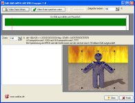 Screenshot von MPEG AVI DVD Cropper 1.0 - schwarze Rnder weg.